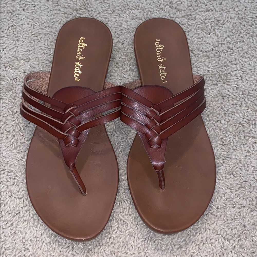Brown Altar'd State Sandals